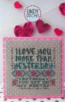(image for) I Love You More Than Yesterday
